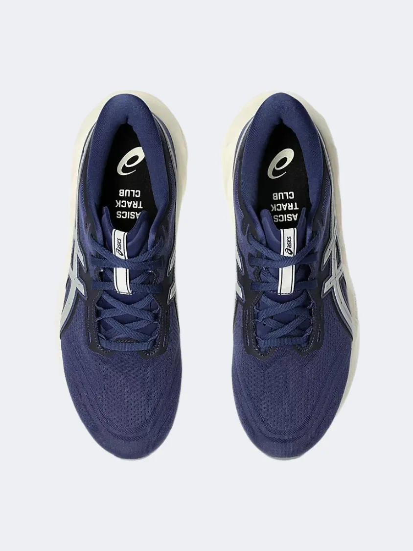 Asics Novablast 5 Track Club Men Running Shoes Indigo Blue/Seal Mens Urban Style Comfort Shoes