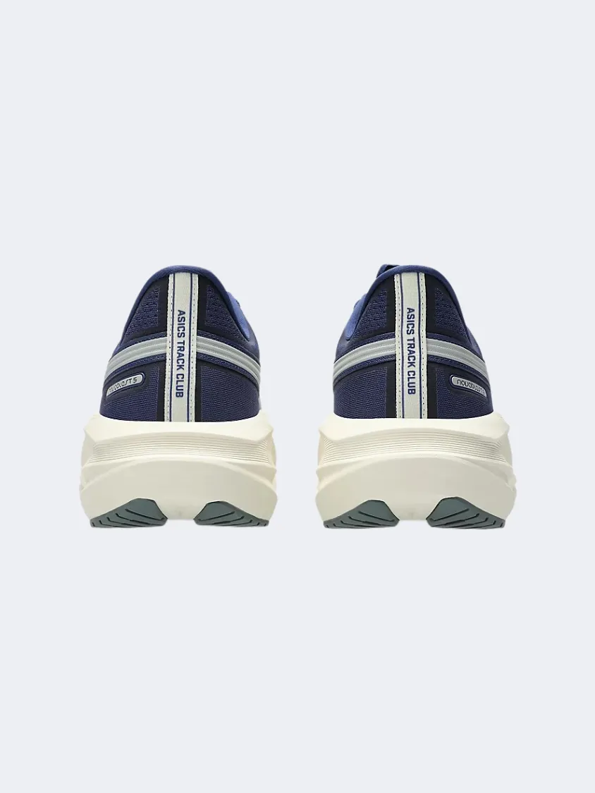 Asics Novablast 5 Track Club Men Running Shoes Indigo Blue/Seal Mens Urban Style Comfort Shoes