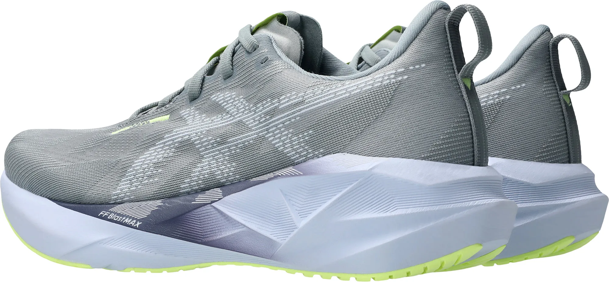 Asics NovaBlast 5 Womens Running Shoes - Grey Flexible Athletic Fit