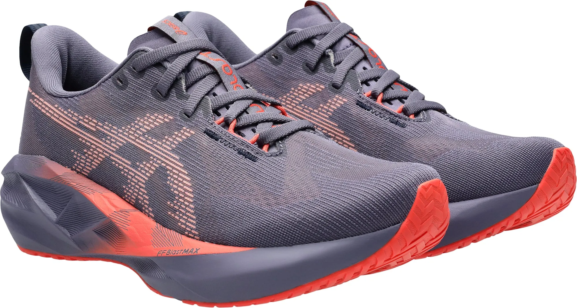 Asics NovaBlast 5 Womens Running Shoes - Purple Flexible Athletic Fit