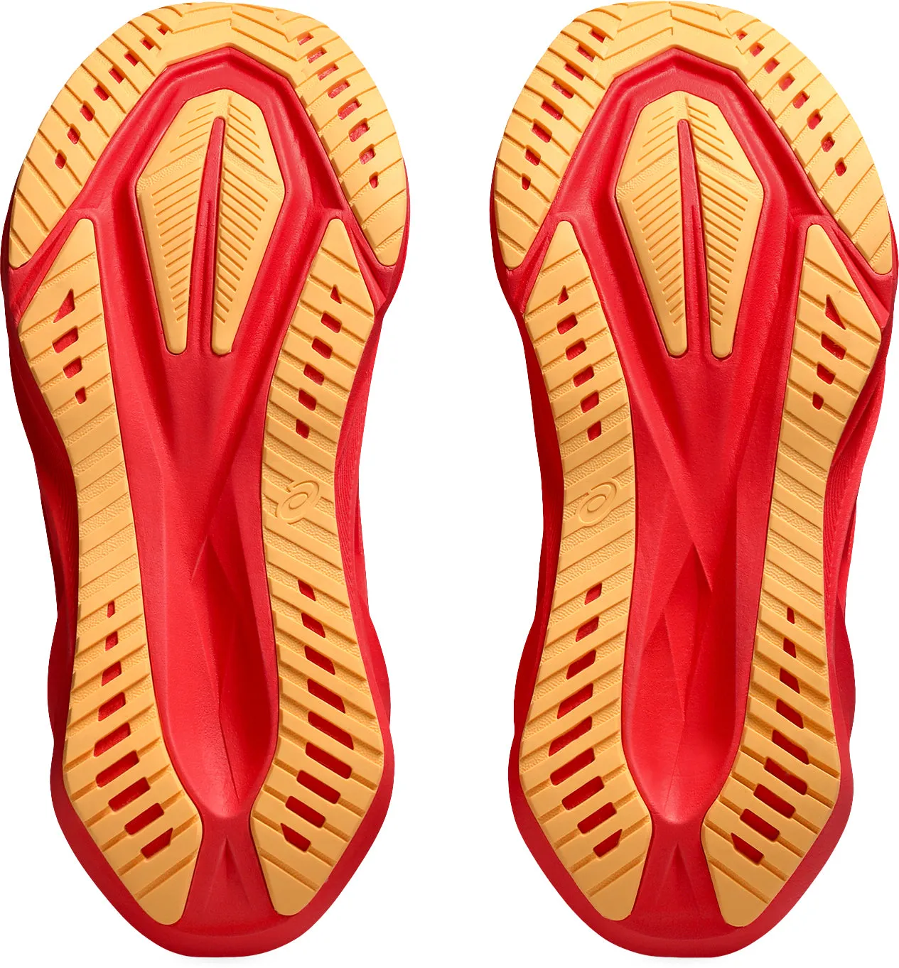 Asics NovaBlast 5 Womens Running Shoes - Red Flexible Athletic Fit