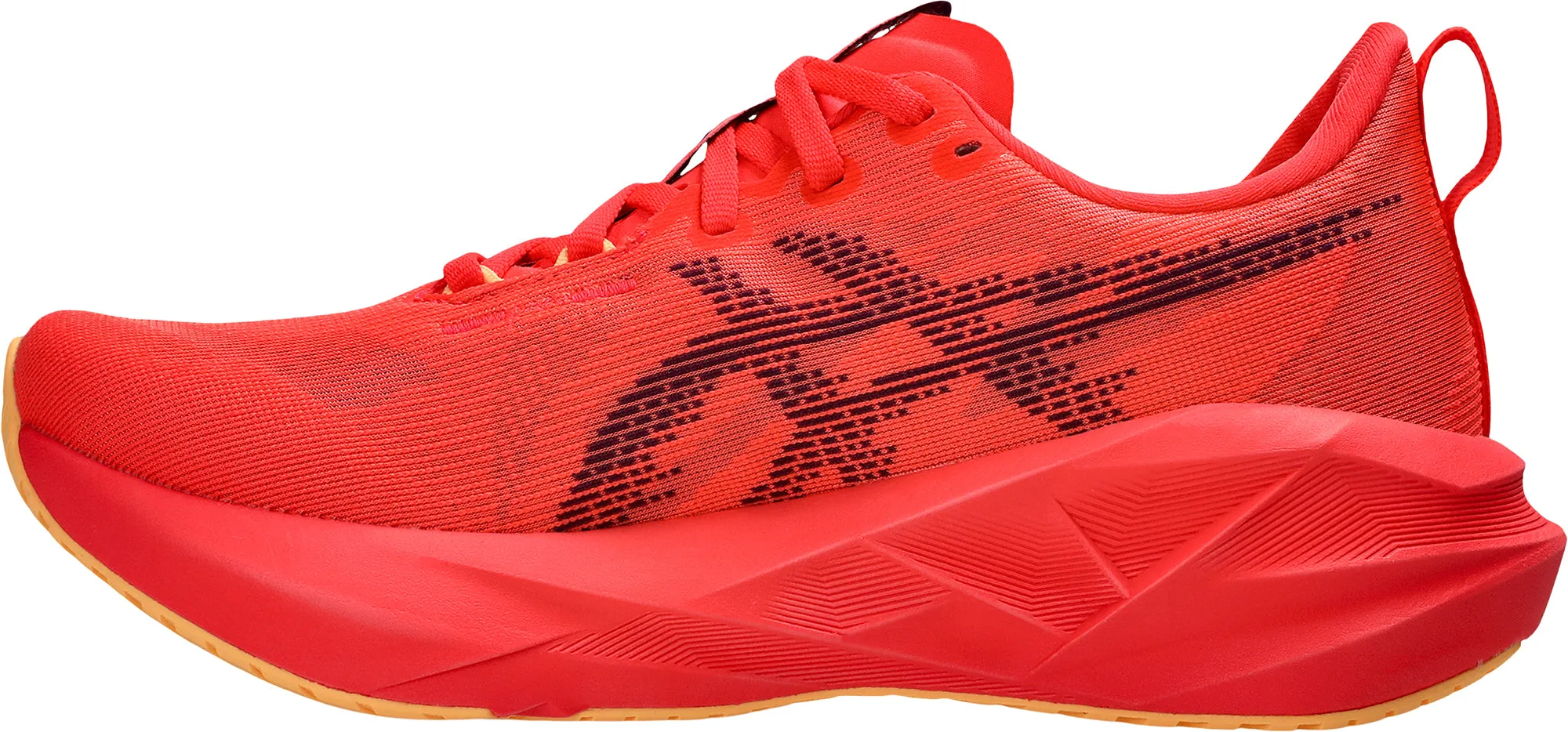 Asics NovaBlast 5 Womens Running Shoes - Red Flexible Athletic Fit
