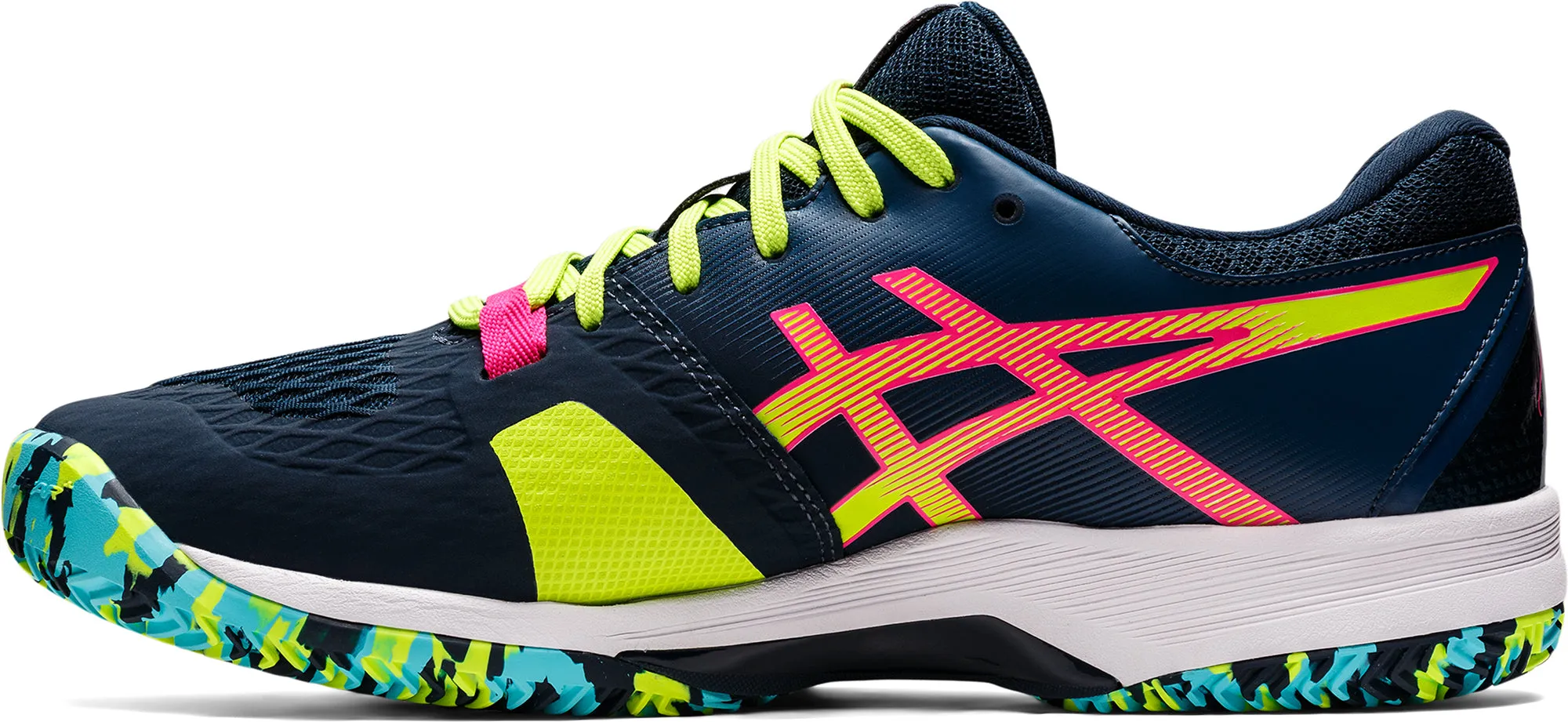 Asics Padel Lima FF Mens Court Shoes - Blue Neutral Support Shoes