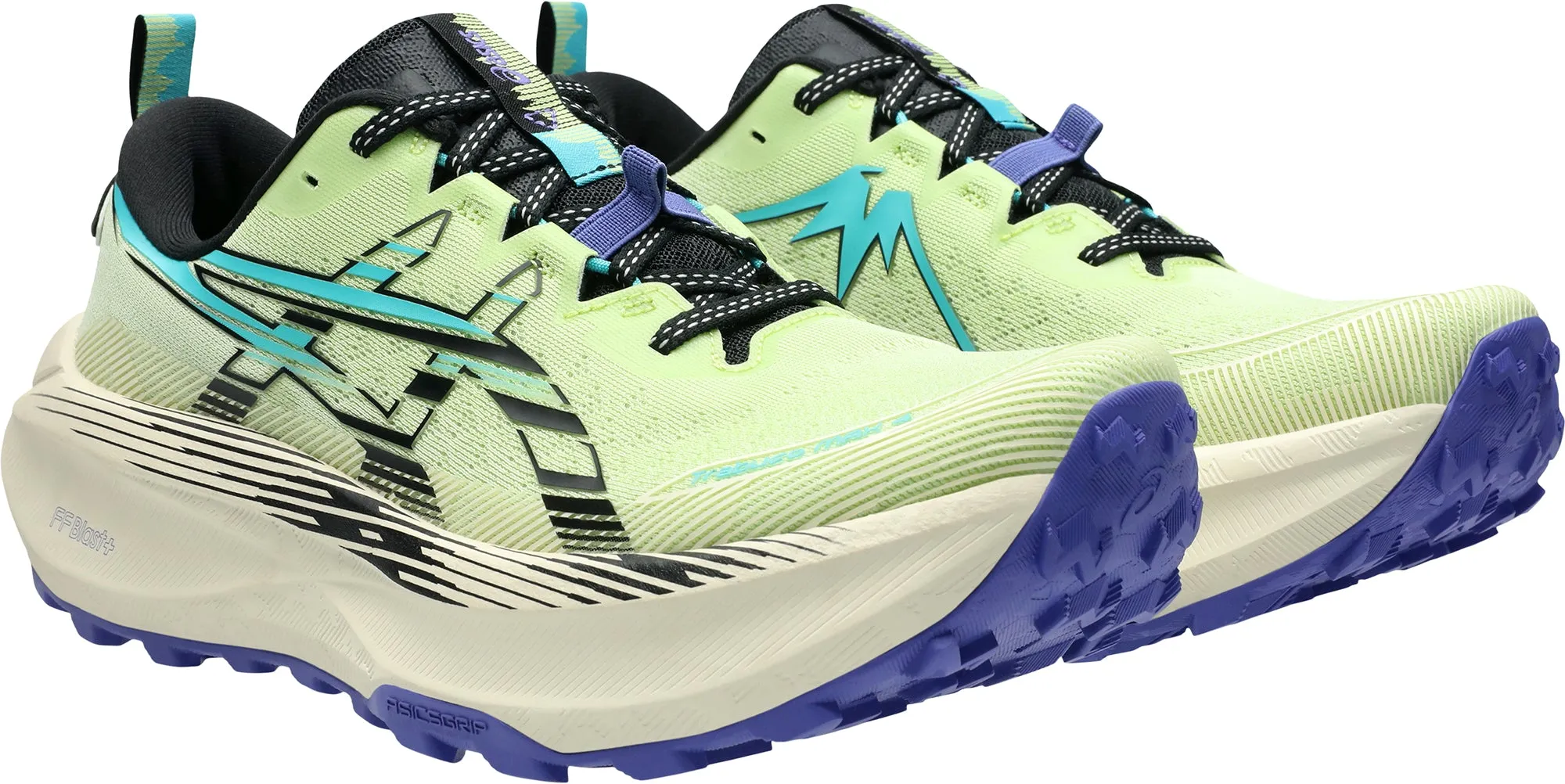 Asics Trabuco Max 4 Mens Trail Running Shoes - Green Performance Shoes