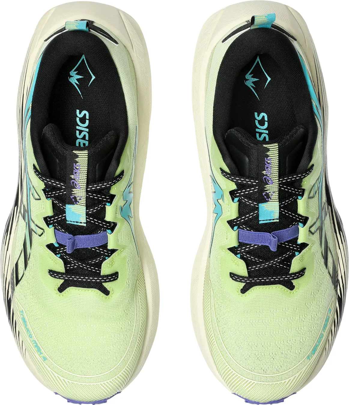 Asics Trabuco Max 4 Mens Trail Running Shoes - Green Performance Shoes