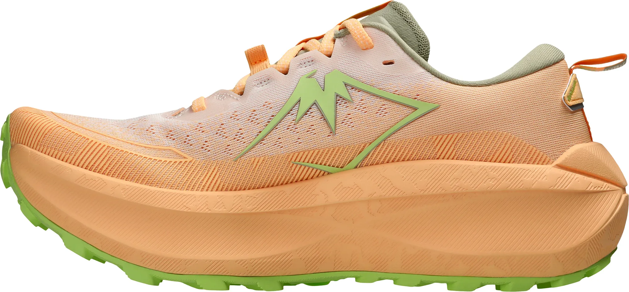 Asics Trabuco Max 4 Mens Trail Running Shoes - Orange Flexible Athletic Fit