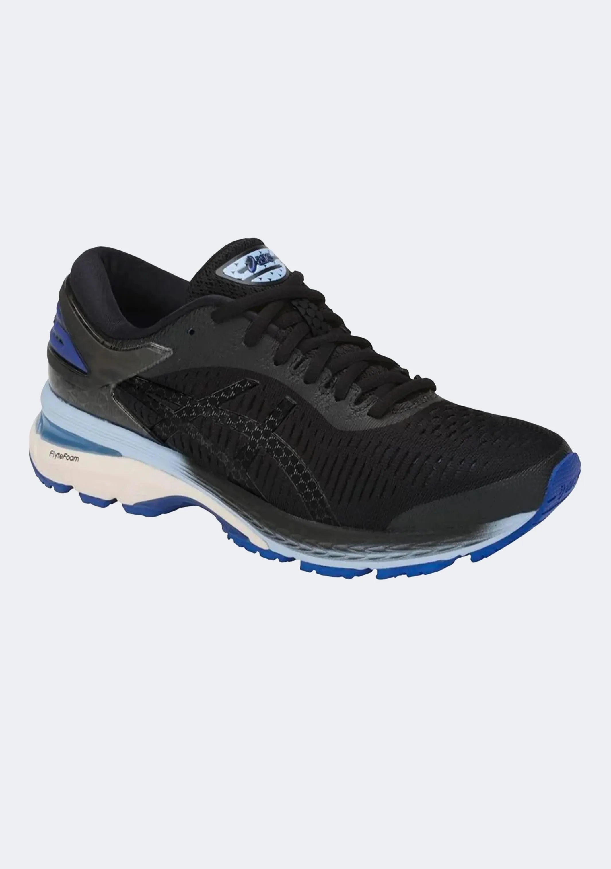 Asics Women's Gel Kayano 25 Black/Blue Asics Shoes