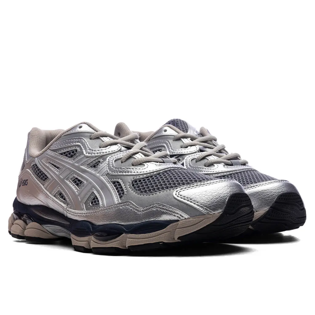 Asics x Billy's Gel-NYC - Pure Silver/Midnight Asics Gel Cushion Running Shoes