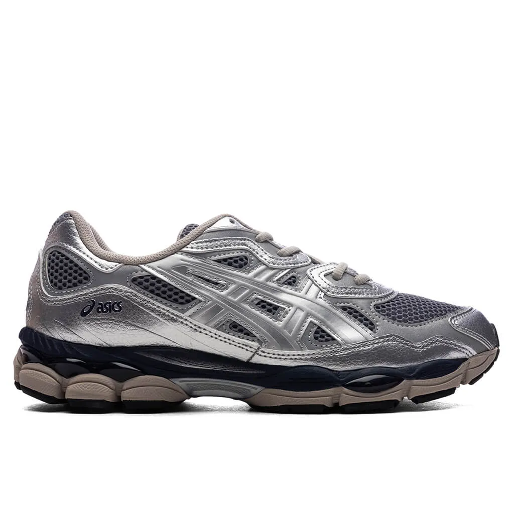 Asics x Billy's Gel-NYC - Pure Silver/Midnight Asics running shoes with gel cushioning