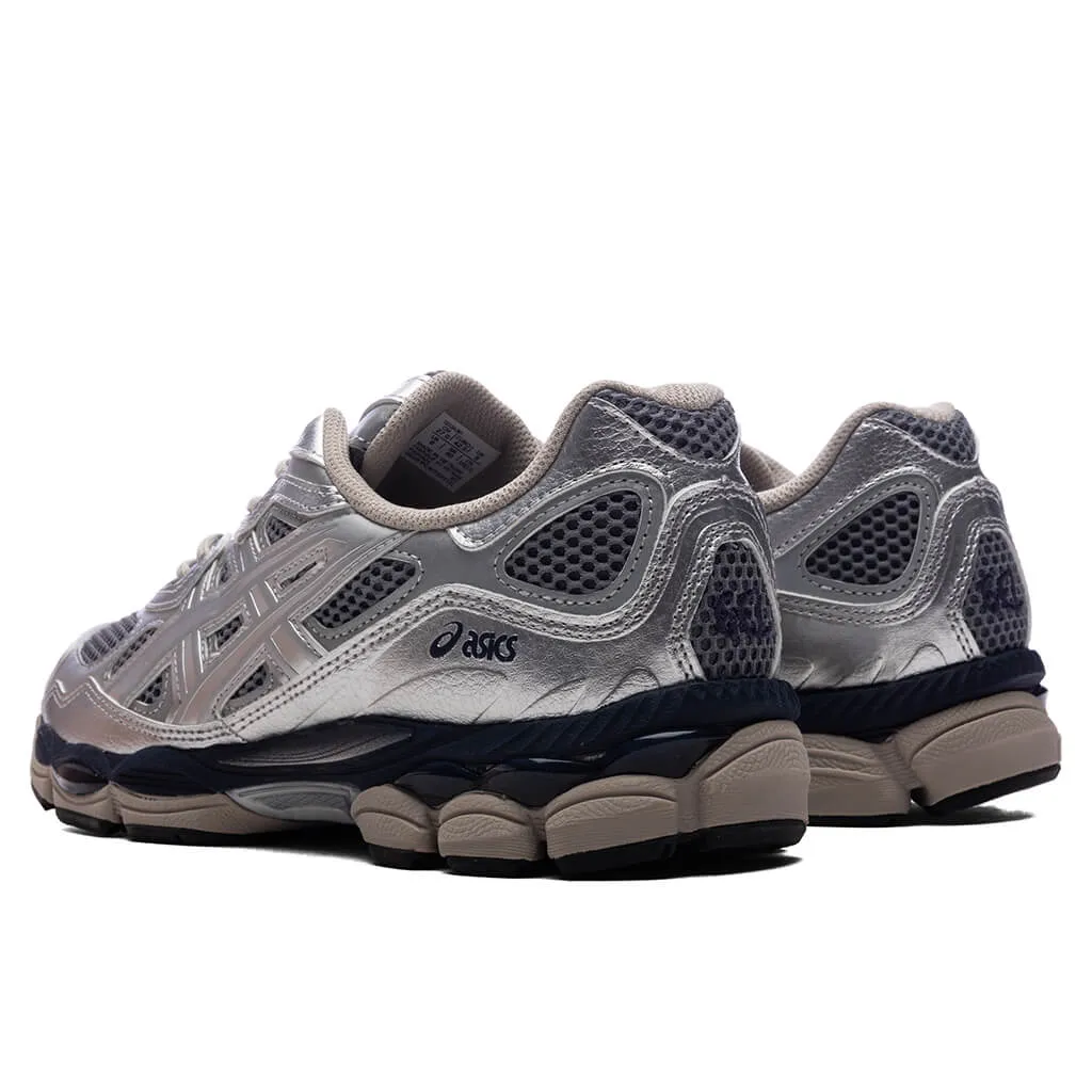 Asics x Billy's Gel-NYC - Pure Silver/Midnight Asics Gel Cushion Running Shoes