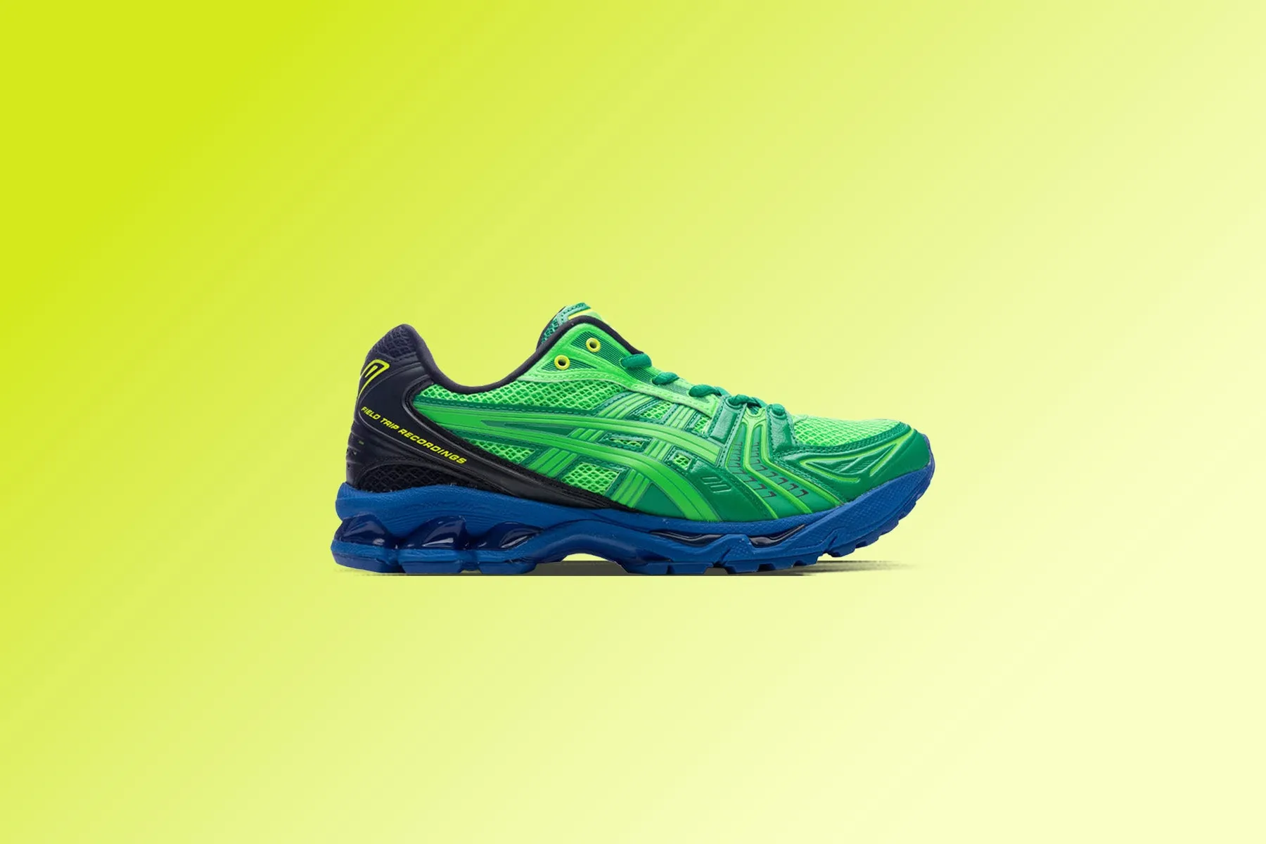 Asics X Field Trip Recordings Gel-Kayano 14 - Fern Green/Fern Green Asics Gel Cushion Running Shoes