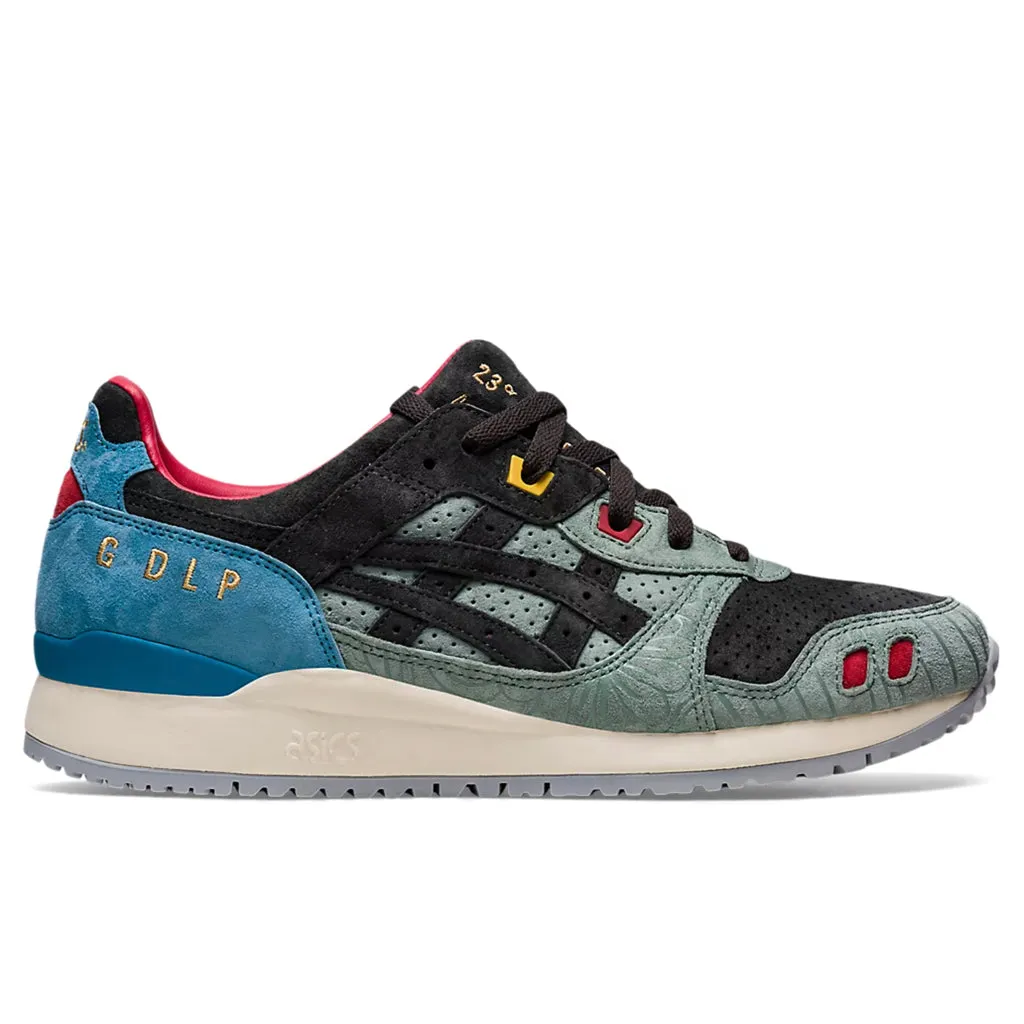 Asics x GDLP Gel-Lyte III OG 'Tropicalia' - Graphite Grey Asics running shoes with gel cushioning