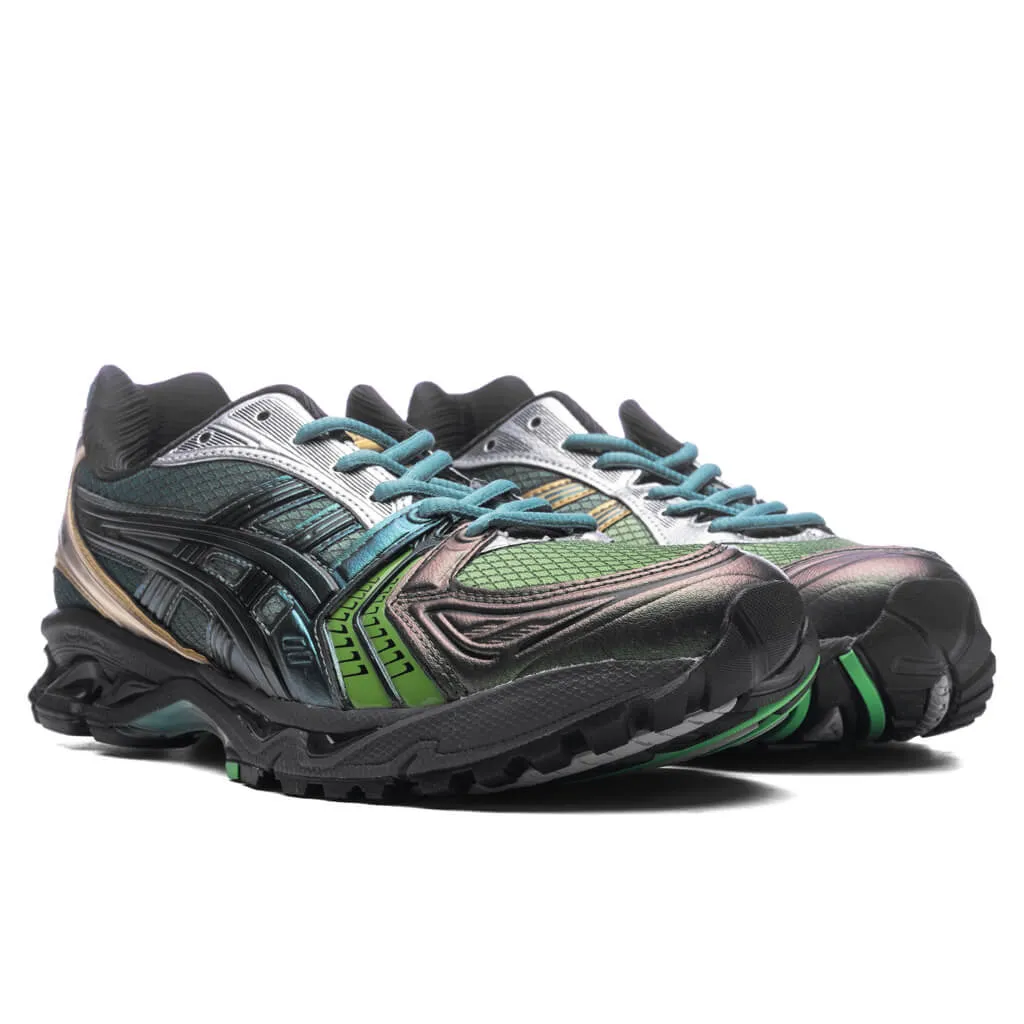 Asics x P.ANDRADE Gel-Kayano 14 - Gradation Green/Green Asics Gel Cushion Running Shoes