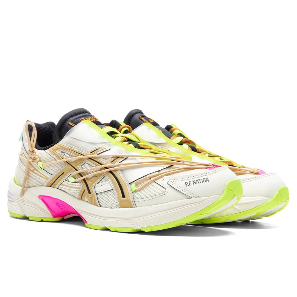 Asics x P.E. Nation GEL-1130 - Cream/Paper Bag Asics Gel Cushion Running Shoes