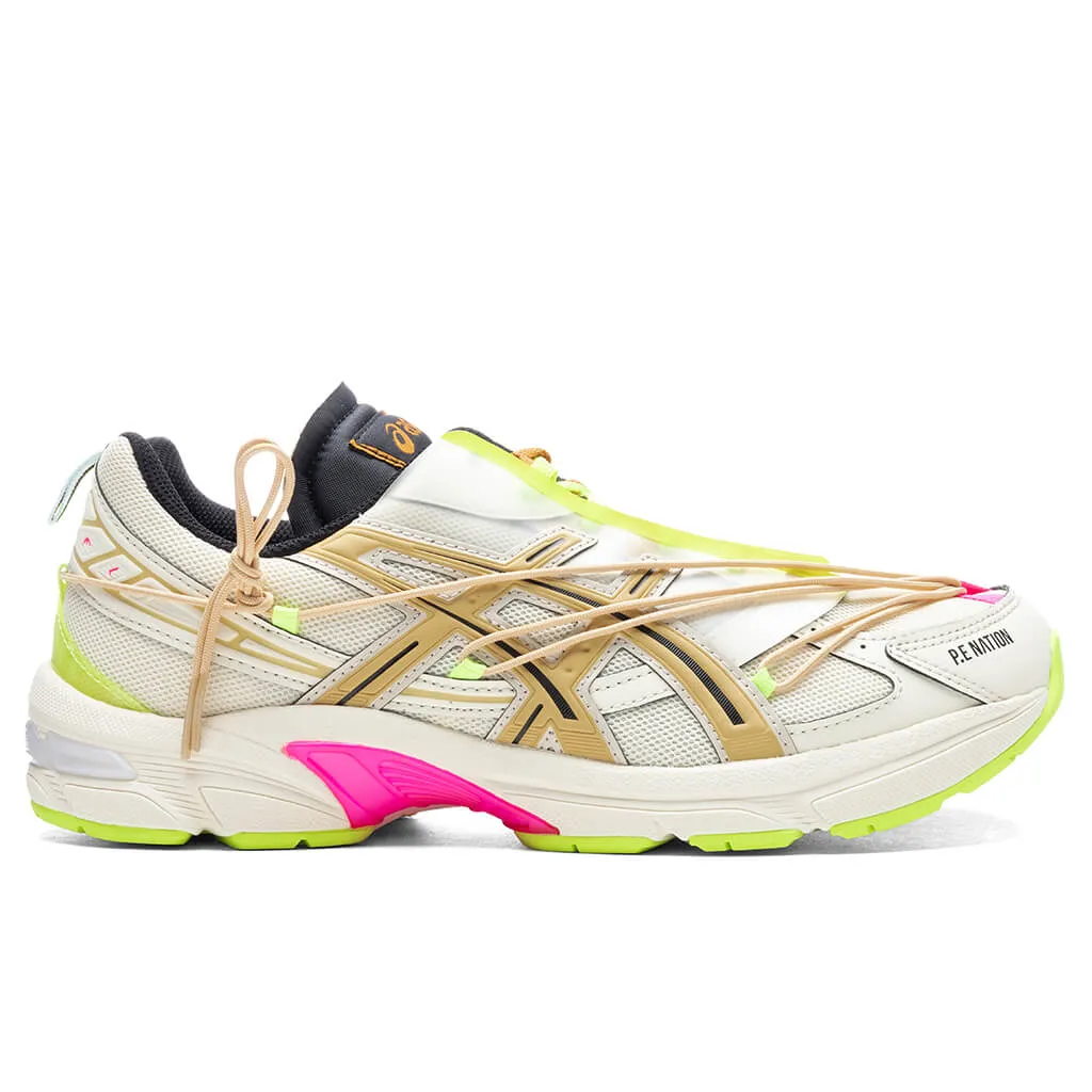 Asics x P.E. Nation GEL-1130 - Cream/Paper Bag Asics running shoes with gel cushioning