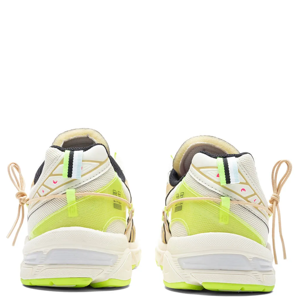 Asics x P.E. Nation GEL-1130 - Cream/Paper Bag Asics Gel Cushion Running Shoes