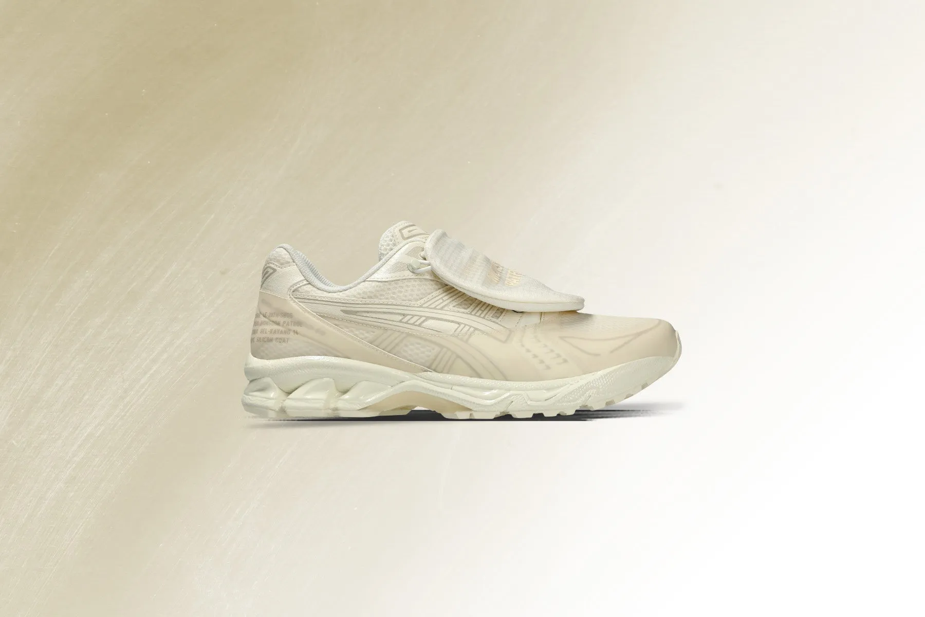 Asics x SBTG x Limited Edt Gel-Kayano 14 - Cream/Cream Asics Gel Cushion Running Shoes