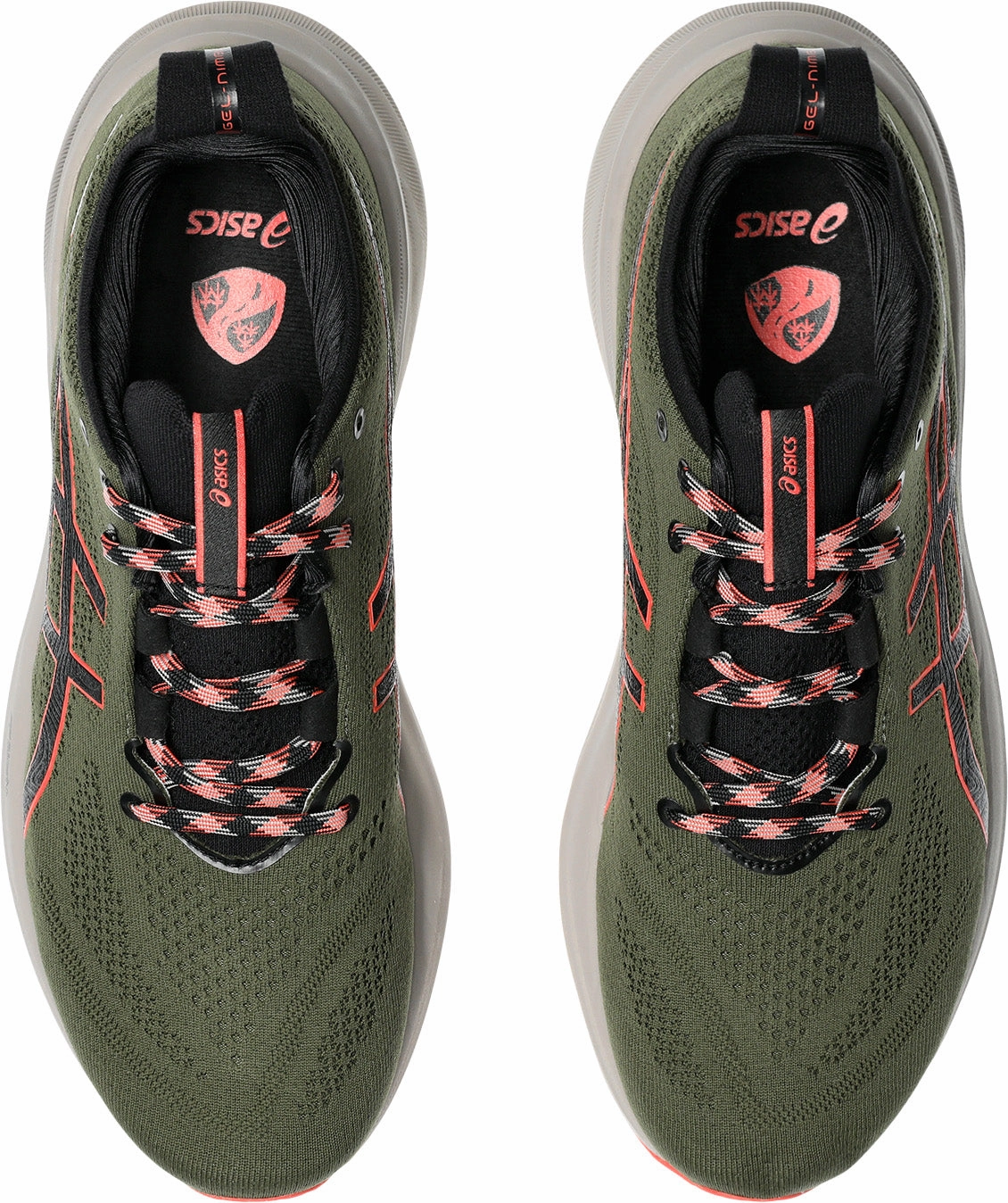 Asics Gel Nimbus 26 TR Mens Running Shoes - Green Plush Running Shoes