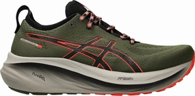 Asics Gel Nimbus 26 TR Mens Running Shoes - Green Asics Gel Nimbus look