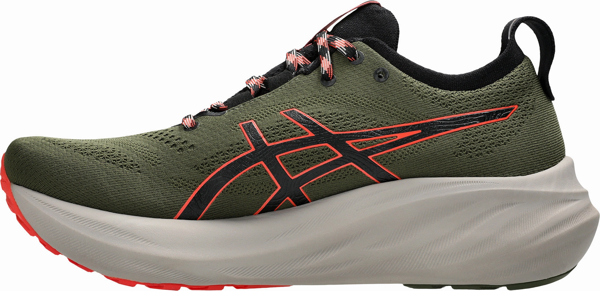 Asics Gel Nimbus 26 TR Mens Running Shoes - Green Plush Running Shoes
