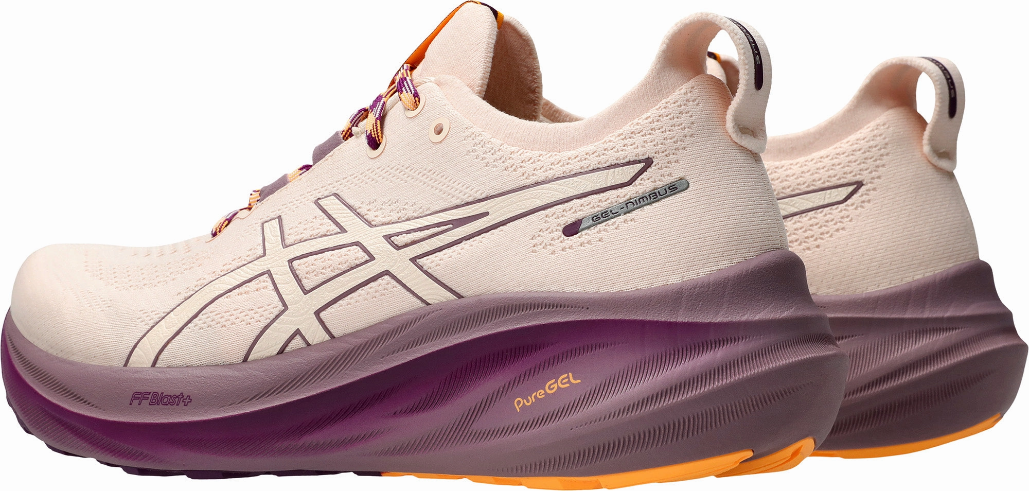 Asics Gel Nimbus 26 TR Womens Runnning Shoes - Pink Plush Running Shoes