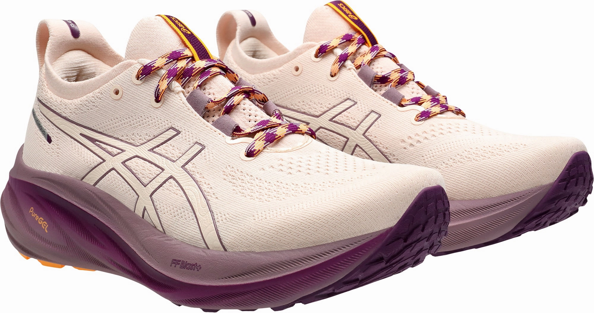 Asics Gel Nimbus 26 TR Womens Runnning Shoes - Pink Plush Running Shoes