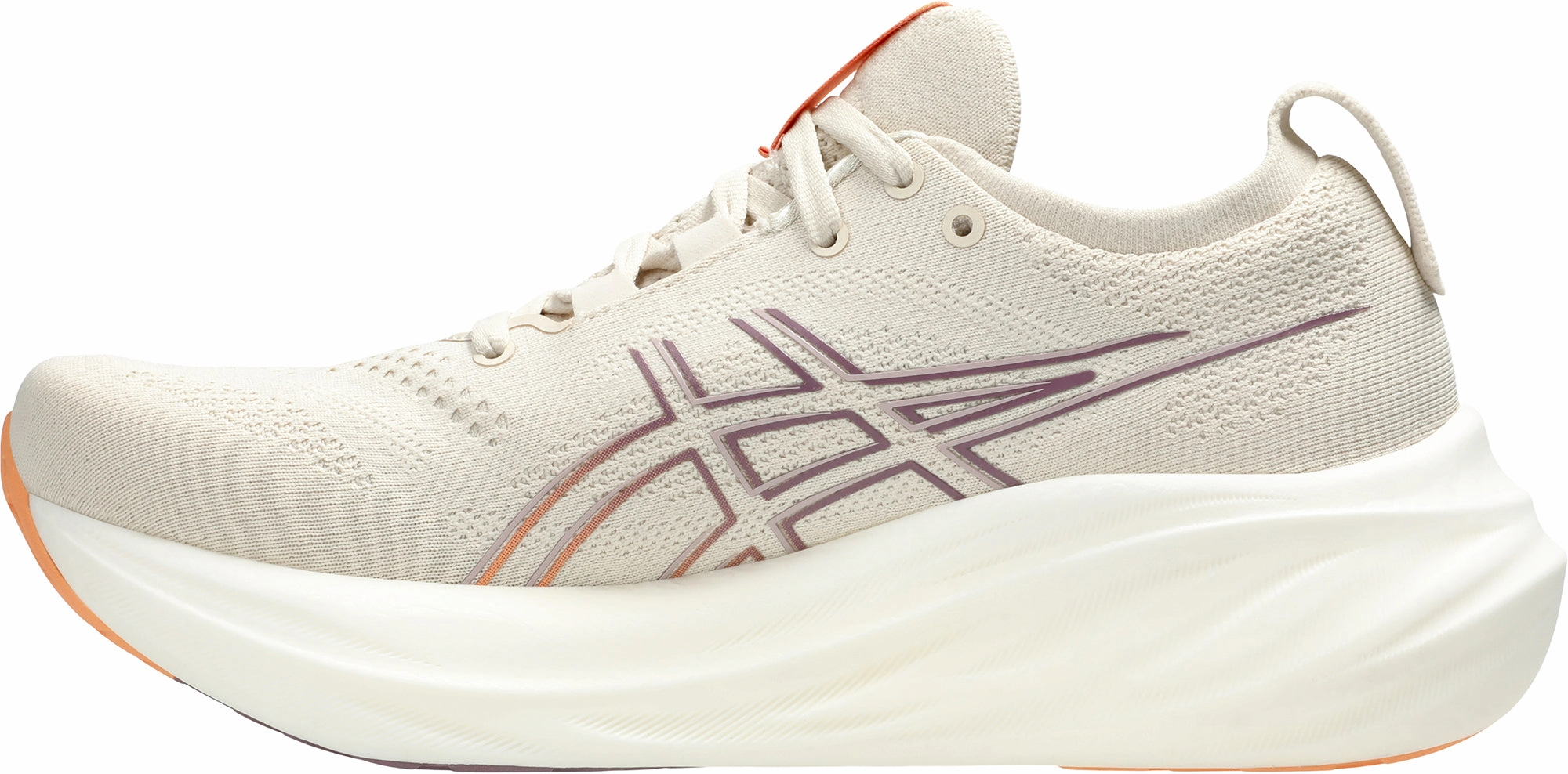 Asics Gel Nimbus 26 Womens Running Shoes - Beige Plush Running Shoes