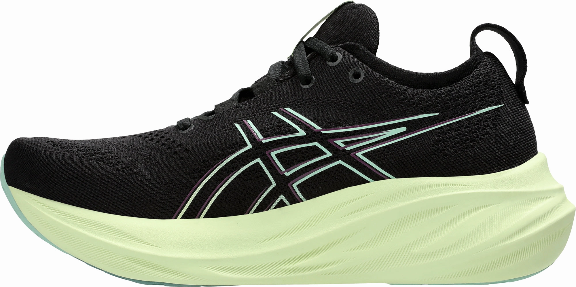 Asics Gel Nimbus 26 Womens Running Shoes - Black Plush Running Shoes