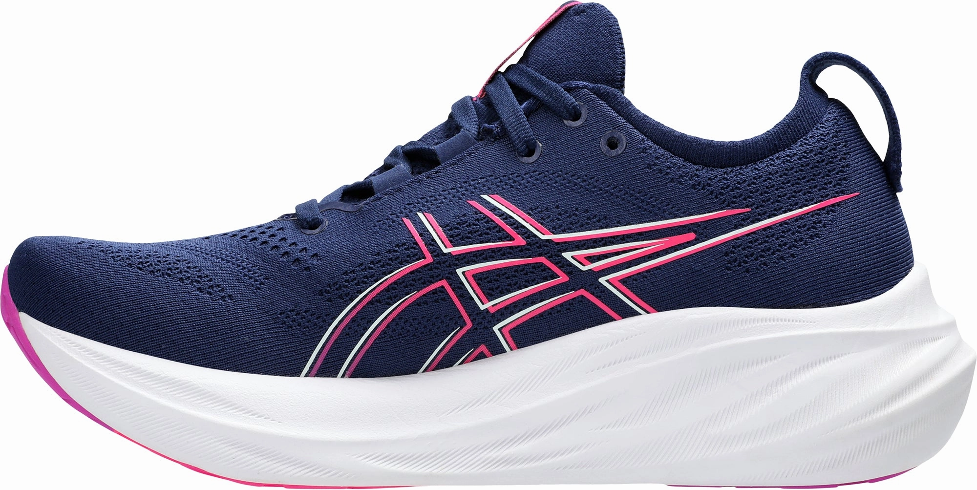 Asics Gel Nimbus 26 Womens Running Shoes - Navy Plush Running Shoes
