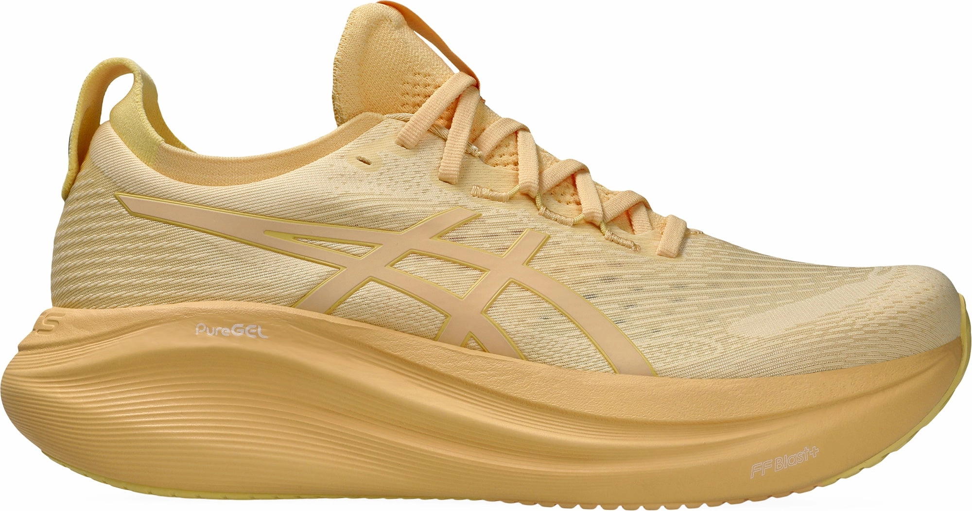 Asics Gel Nimbus 27 Lite-Show Mens Running Shoes - Orange Asics Gel Nimbus look