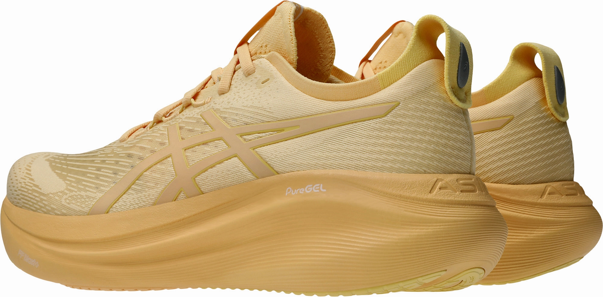 Asics Gel Nimbus 27 Lite-Show Mens Running Shoes - Orange Plush Running Shoes