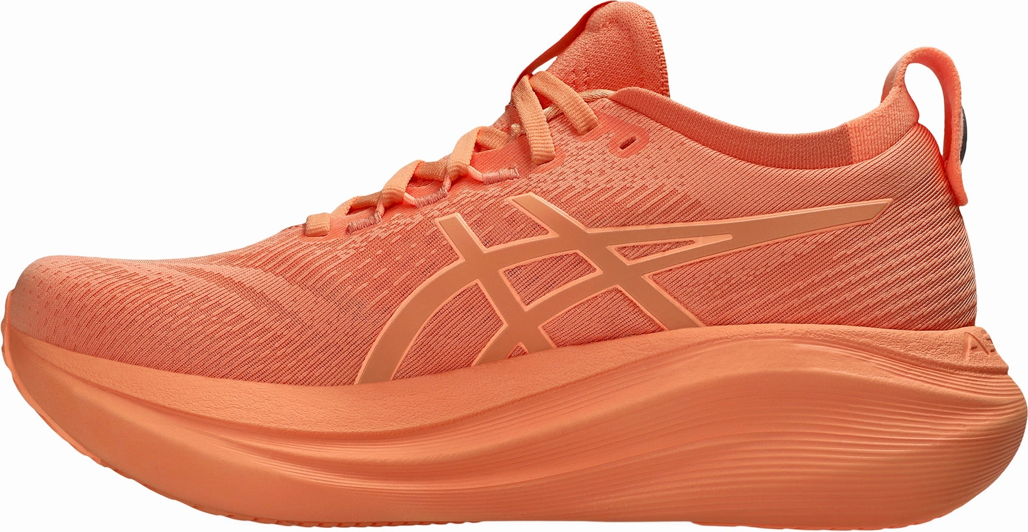 Asics Gel Nimbus 27 Lite-Show Womens Running Shoes - Orange Plush Running Shoes
