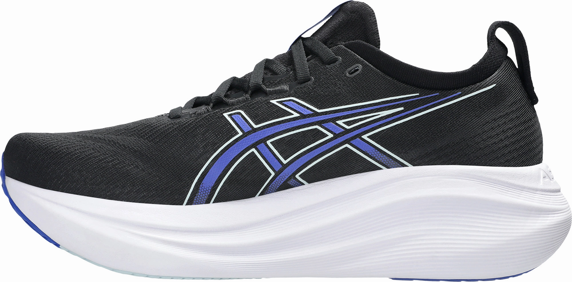 Asics Gel Nimbus 27 Mens Running Shoes - Black Plush Running Shoes