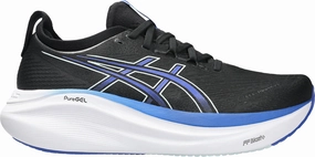 Asics Gel Nimbus 27 Mens Running Shoes - Black Asics Gel Nimbus look