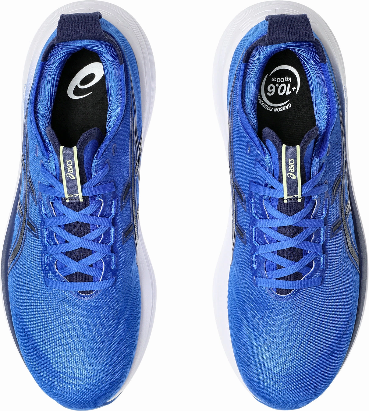 Asics Gel Nimbus 27 Mens Running Shoes - Blue Plush Running Shoes