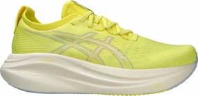 Asics Gel Nimbus 27 Mens Running Shoes - Yellow Asics Gel Nimbus look