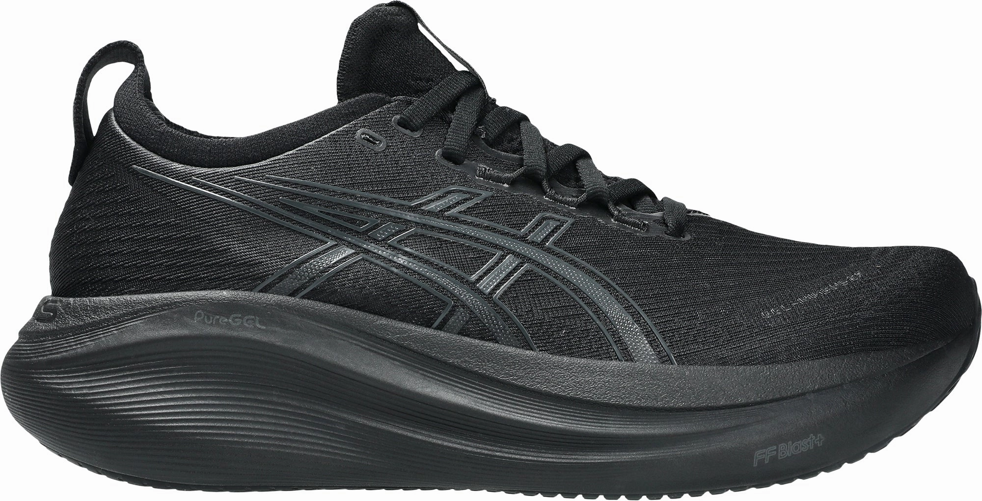 Asics Gel Nimbus 27 Womens Running Shoes - Black Asics Gel Nimbus look