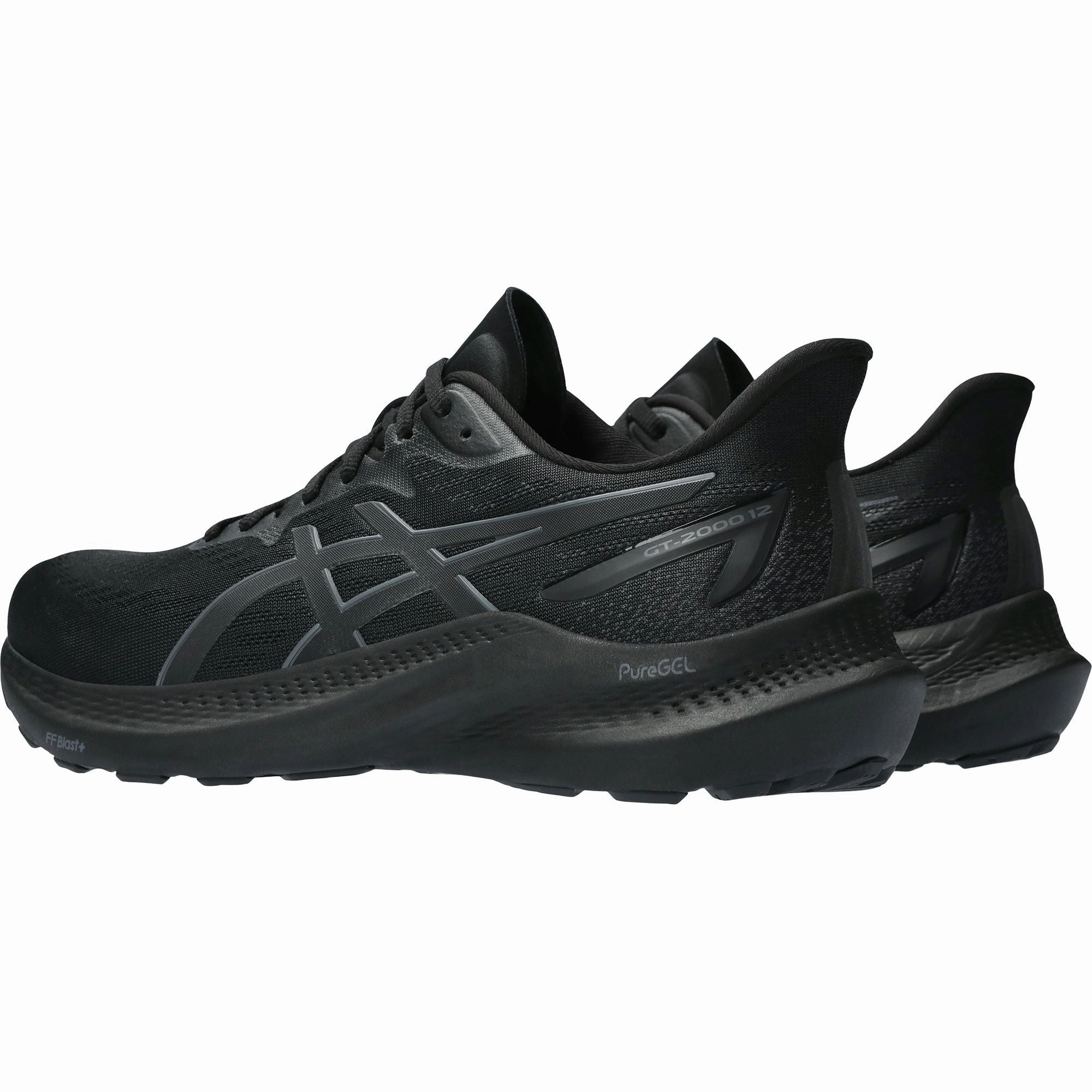Asics GT 2000 12 Mens Running Shoes - Black Reliable Stability Runners