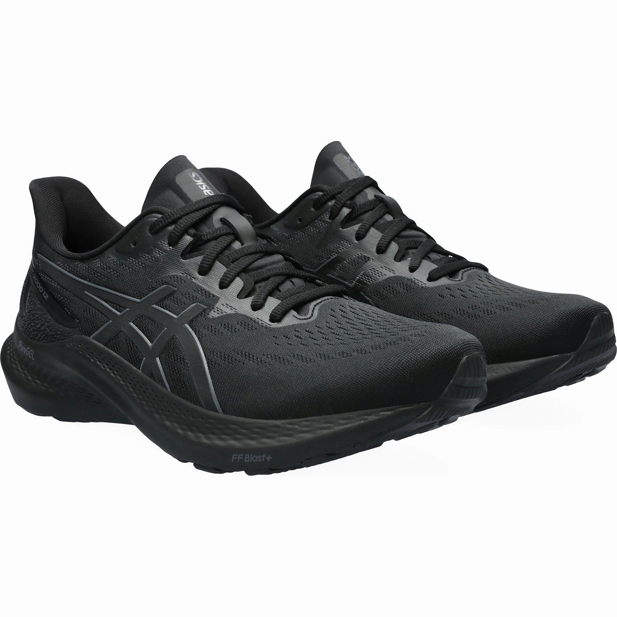 Asics GT 2000 12 Mens Running Shoes - Black Reliable Stability Runners
