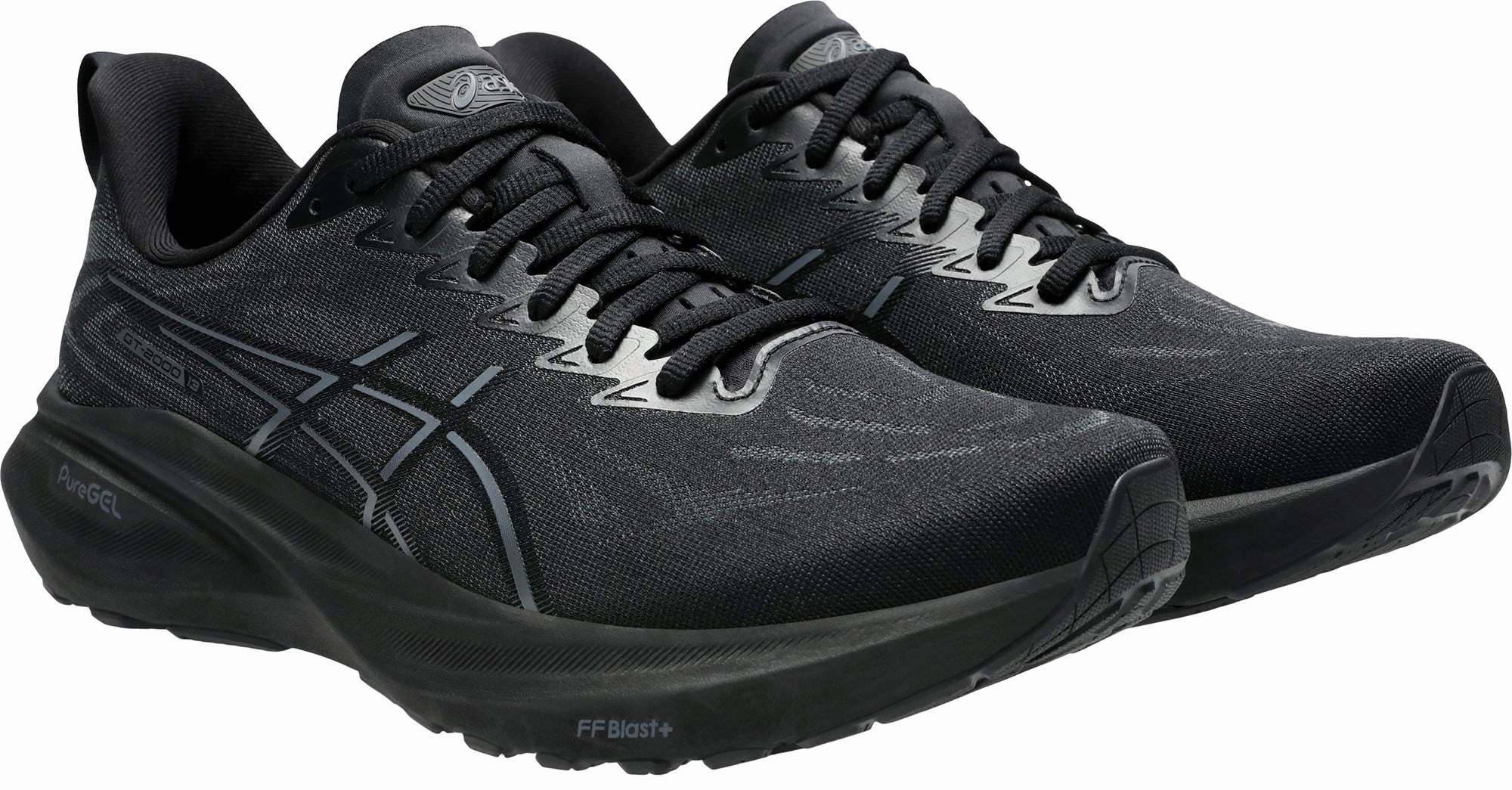 Asics GT 2000 13 Mens Running Shoes - Black Reliable Stability Runners