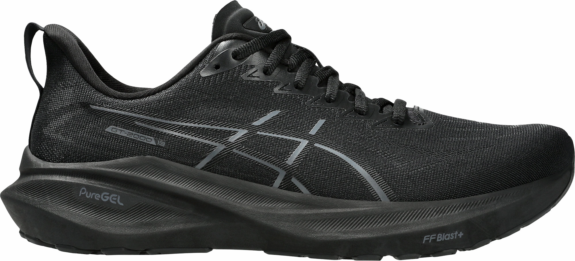 Asics GT 2000 13 Mens Running Shoes - Black Asics GT 2000 design