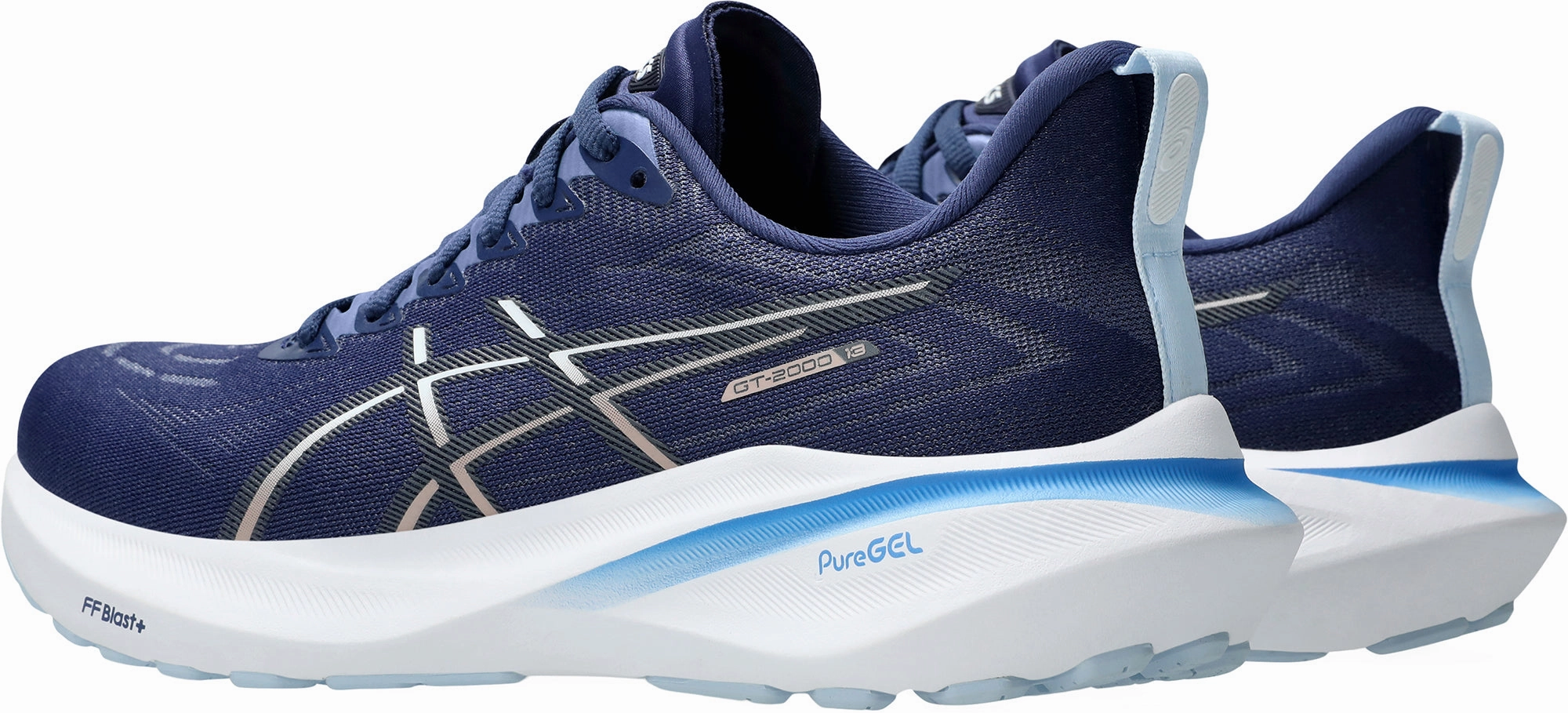 Asics GT 2000 13 Womens Running Shoes - Blue Reliable Stability Runners
