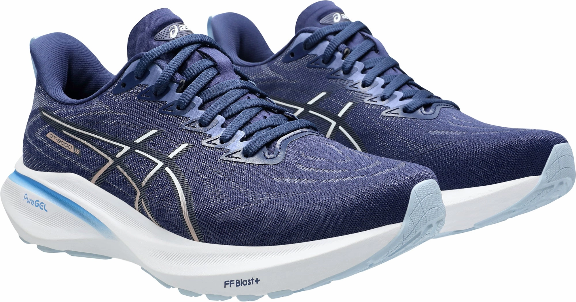 Asics GT 2000 13 Womens Running Shoes - Blue Reliable Stability Runners