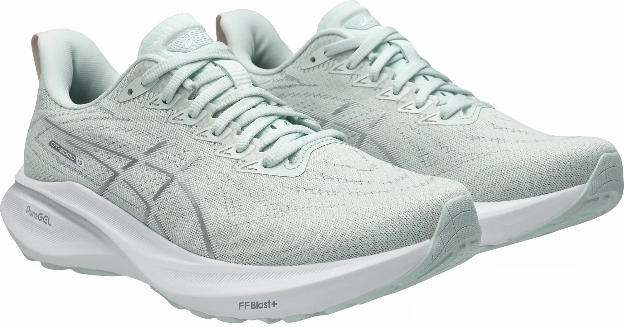 Asics GT 2000 13 Womens Running Shoes - Green Reliable Stability Runners