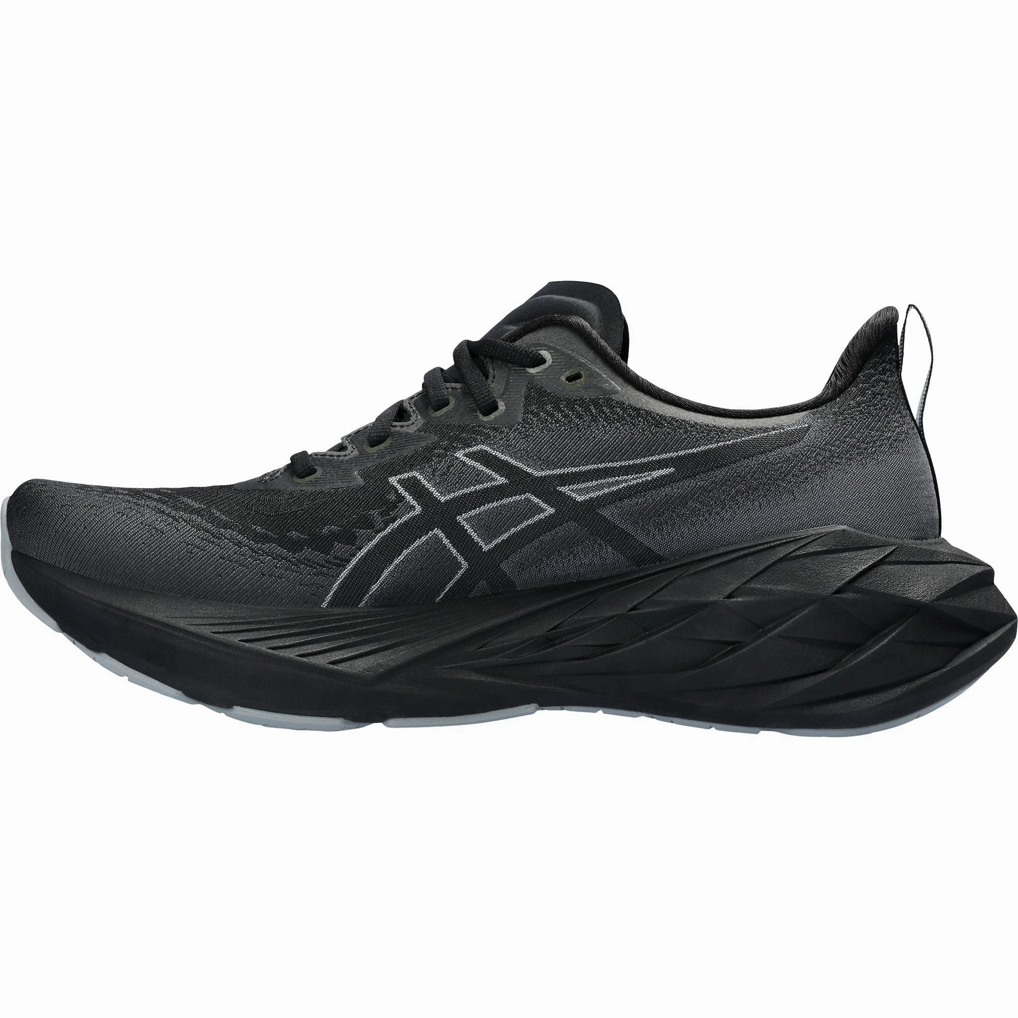 Asics NovaBlast 4 Mens Running Shoes - Black Lightweight Bounce Shoes