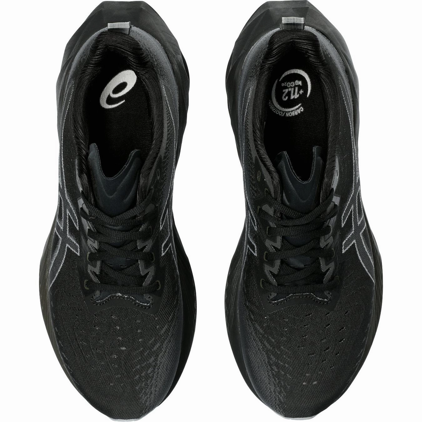 Asics NovaBlast 4 Mens Running Shoes - Black Lightweight Bounce Shoes
