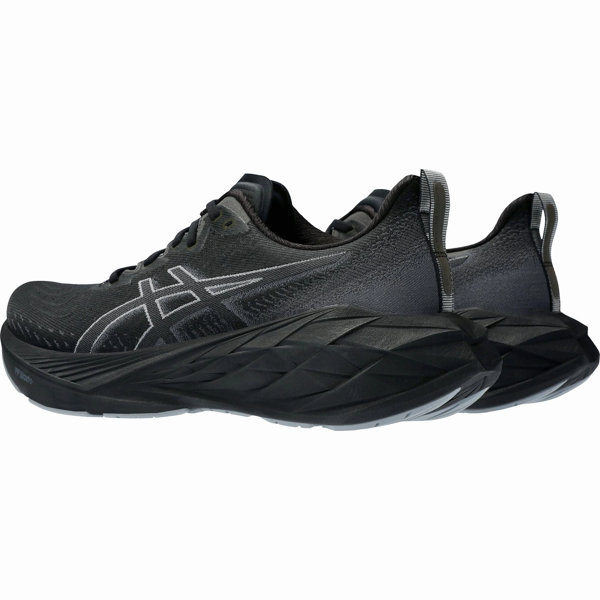 Asics NovaBlast 4 Mens Running Shoes - Black Lightweight Bounce Shoes
