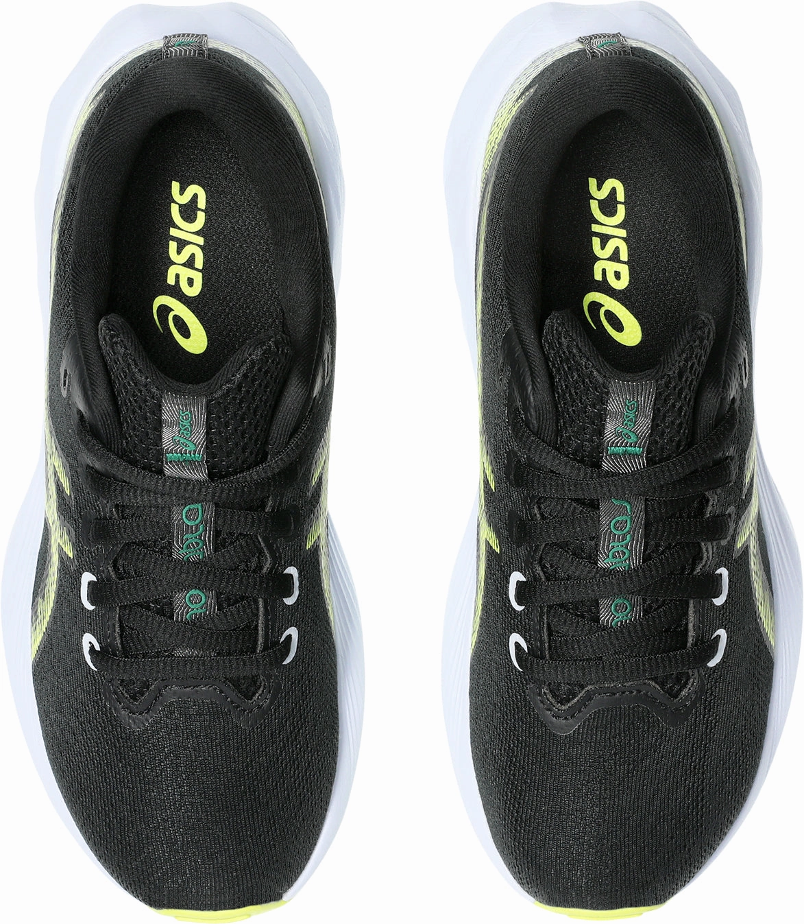 Asics NovaBlast 5 GS Junior Running Shoes - Black Lightweight Bounce Shoes