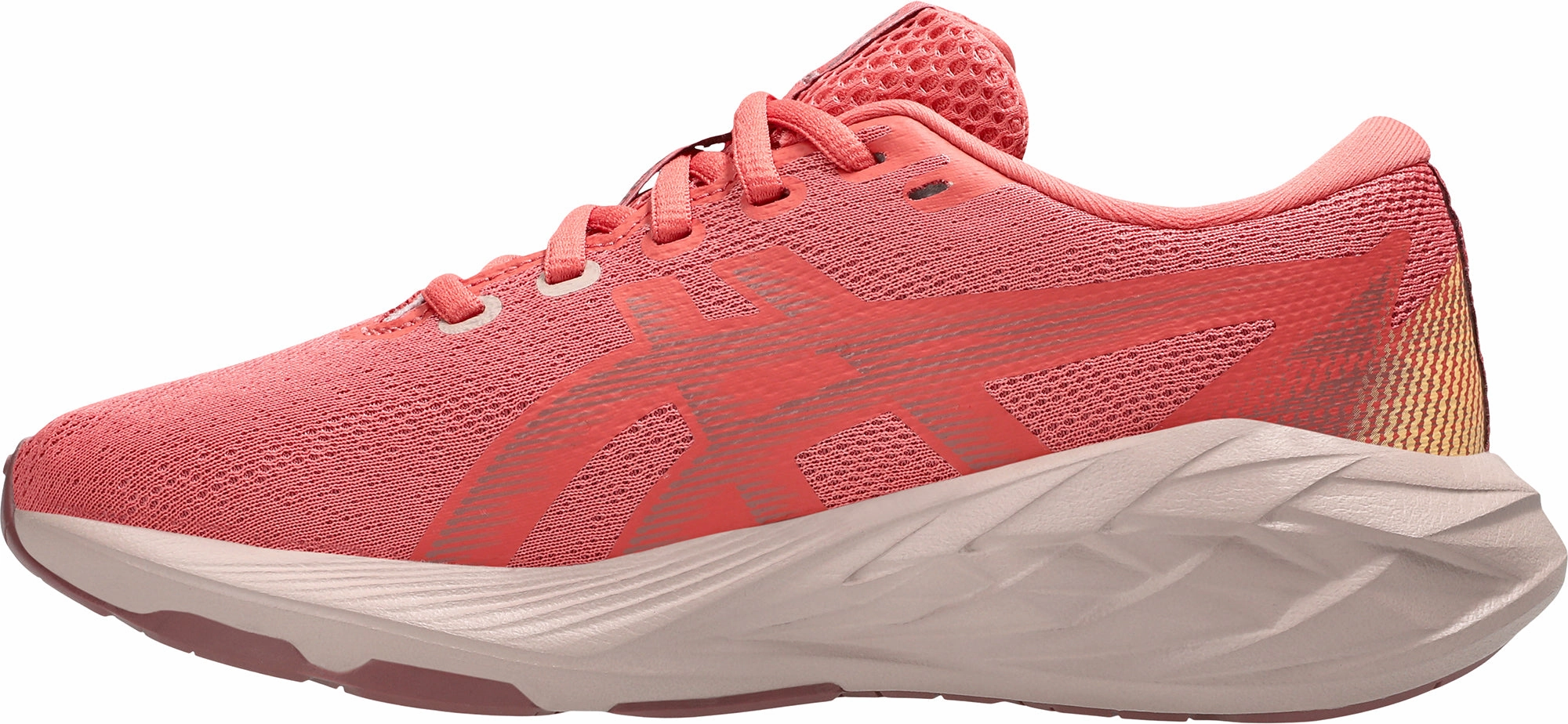 Asics NovaBlast 5 GS Junior Running Shoes - Pink Lightweight Bounce Shoes