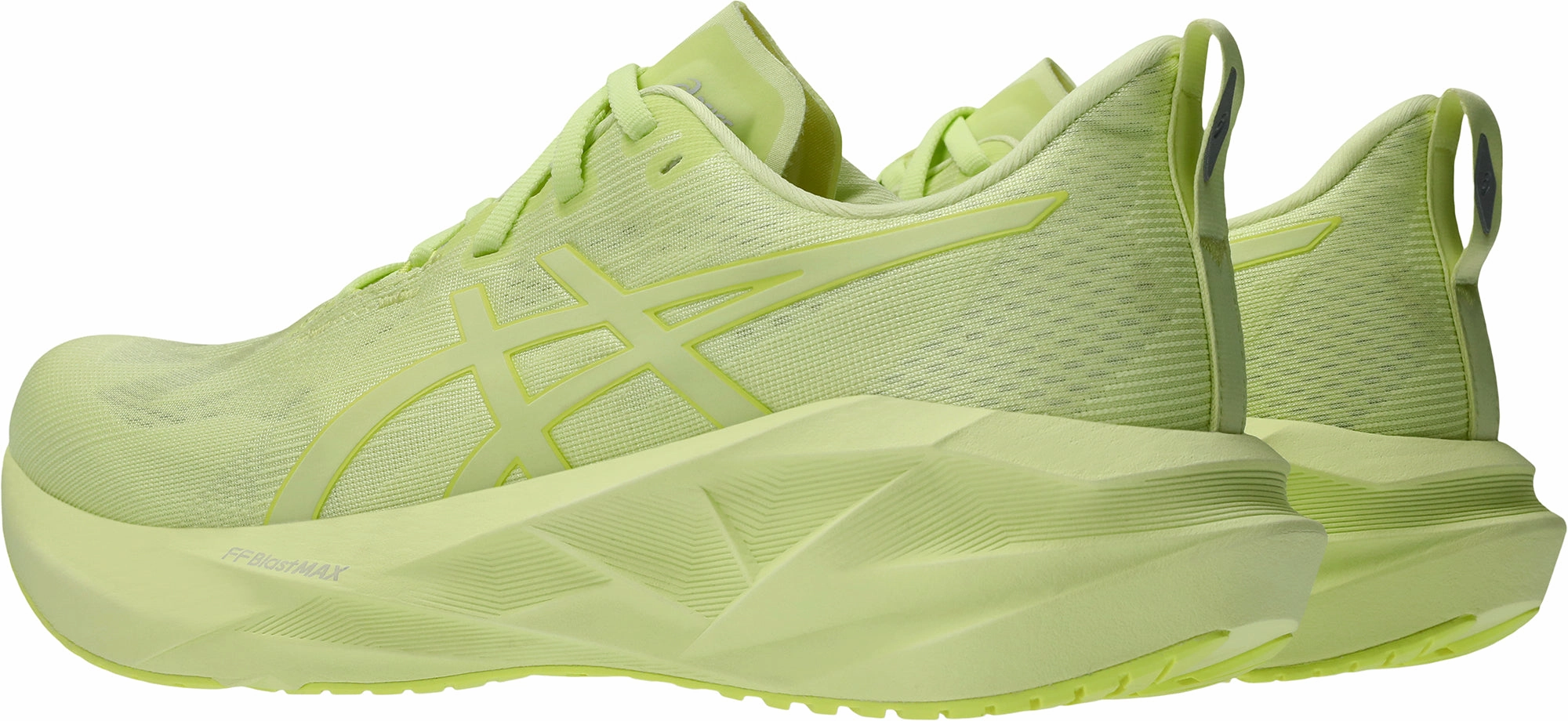 Asics NovaBlast 5 Lite-Show Mens Running Shoes - Yellow Lightweight Bounce Shoes